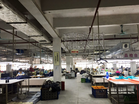 服裝、制衣、皮革廠(chǎng)降溫方案