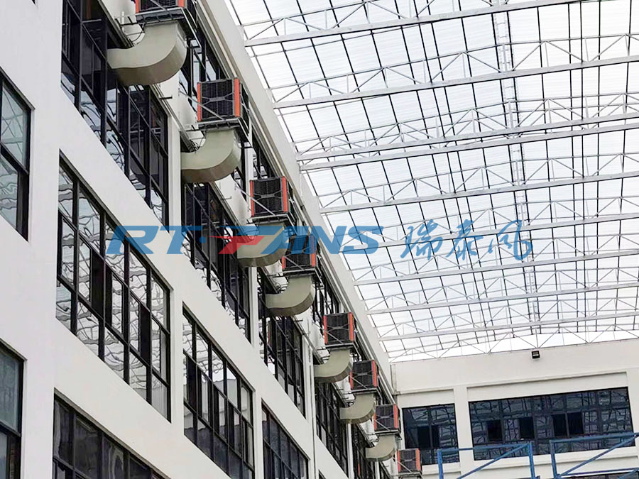 制衣廠(chǎng)環(huán)保空調(diào)森馬服飾工程案例